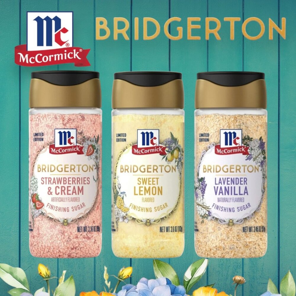 McCormick Bridgerton Finishing Strawberries, Lavender & Lemon (3.6oz/102g)